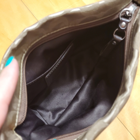 ⛔️ SOLD 🚫Authentic, Vintage Coach mini Hobo bag- brown 9x6" - Picture 5 of 9